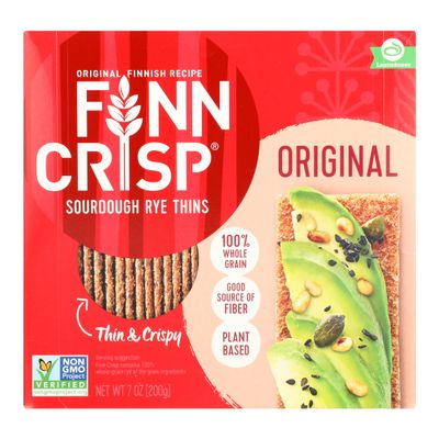 Finn Crisp Crispbread, Original, 7-Ounce (Pack of 9)