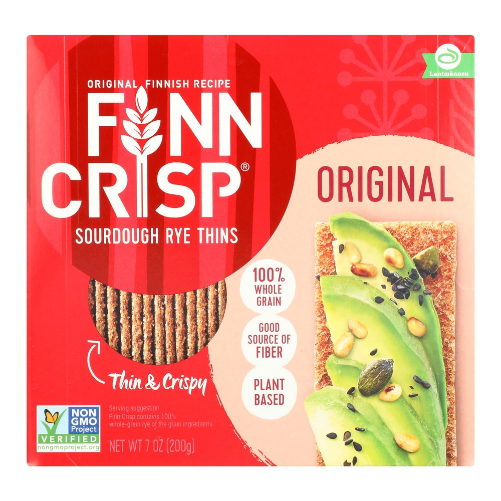 Finn Crisp Crispbread, Original, 7-Ounce (Pack of 9)
