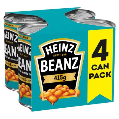Heinz Baked Beans. Heinz Baked Beans 415G 4 Pack (England)