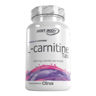 Best Body Nutrition Fatburner L-Carnitine Tabs - Pack of 60, Citrus