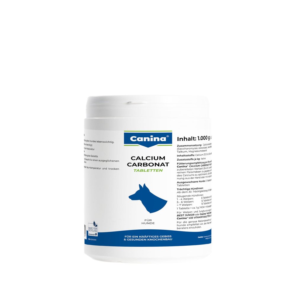 Canina Pharma Calcium Carbonat Tabletten 350 g