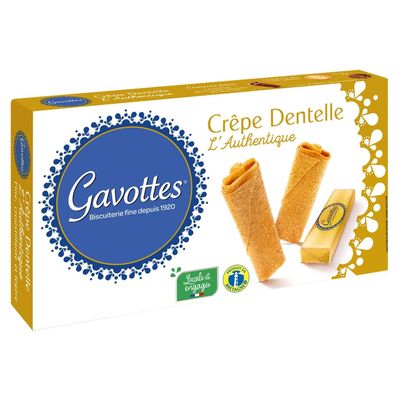 Traditional crepe dentelle biscuits 125g