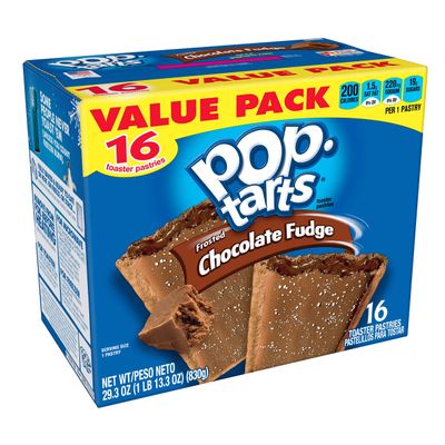 Pop-Tarts Frosted Chocolate Fudge, 16 Toaster Pastries