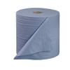 2WORK CT34137 2-Ply Forecourt Roll, 400 m, Blue, Pack of 2 view 2