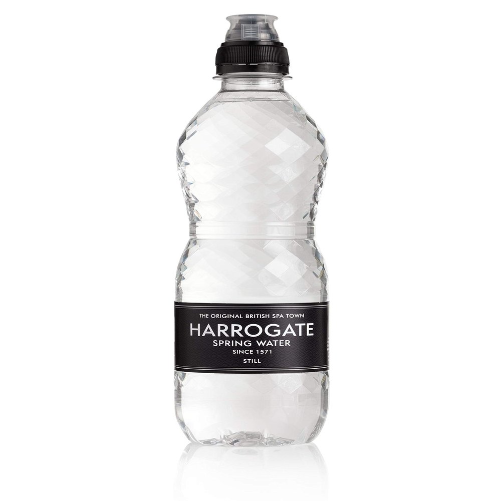 Harrogate Still Spring Water Bottle With Sports Cap 500 ml (Pack of 24)
