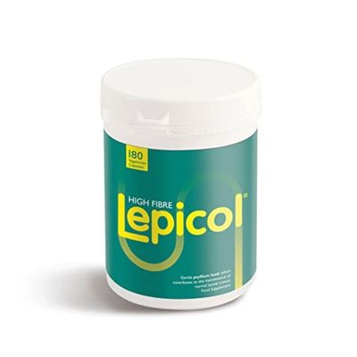 Lepicol Healthy Bowels Formula Vegetarian Capsules, 120 g, 180 Count