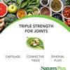 NaturesPlus Ultra Joint Triple Strength - Glucosamine Tablets with MSM, Chondroitin, Vitamin C, Manganese, Black Cherry, Celadrin - Fast Action, Gluten Free - 120 Tablets view 4