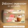 NESCAF Cappuccino Unsweetened Taste Instant Coffee Sachets - 50 x 14.2g view 4