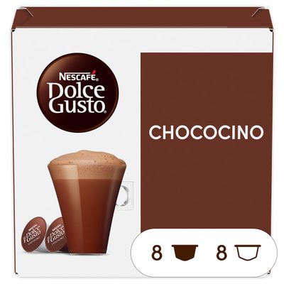 Nescaf Dolce Gusto Chococino Hot Chocolate (16 Capsules) 8 Servings