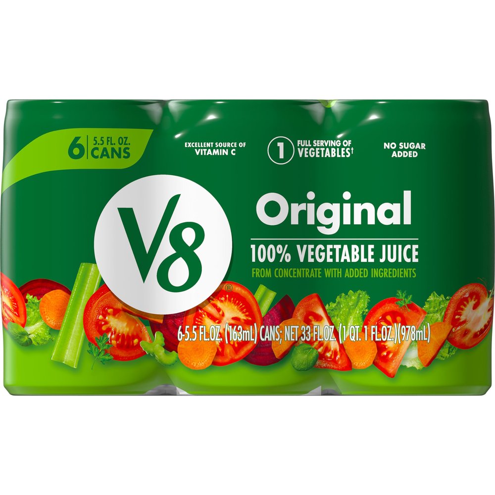 Campbell'S 100% Vegetable Juice 5.5 Ounce