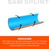 SAM SPLINT - 18" JUNIOR - Orange/Blue view 4