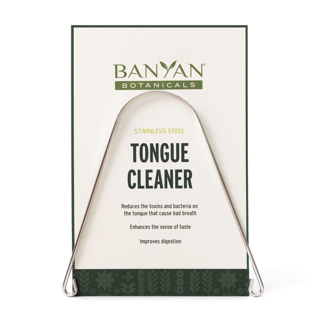 Banyan Botanicals Tounge Cleaner, Stainless Steel