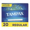 Tampax Regular Flushable 20 Ct view 1