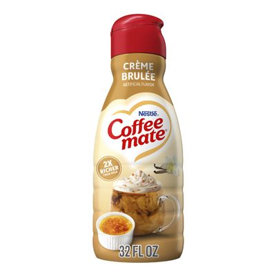 Coffee mate Crme Brulee Flavored Coffee Creamer I Non-Dairy, Gluten-Free I 32oz (946ml)