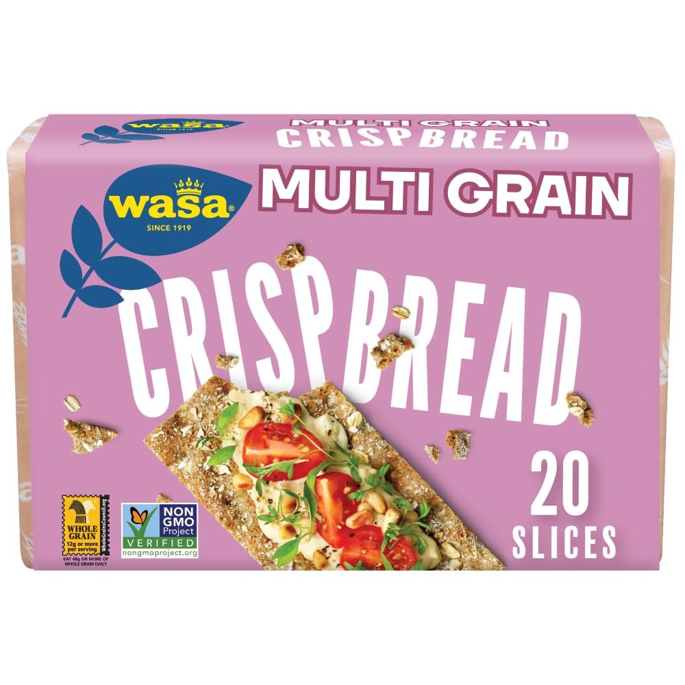 Crispbread, Multi Grain, 9.7 oz (275 g) - Wasa Flatbread