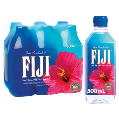 Fiji Natural Artesian Water 6 x 500 ml
