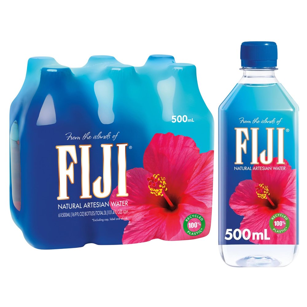 Fiji Natural Artesian Water 6 x 500 ml