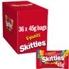 Skittles Vegan Sweets, 36 Packs of 45g, Fruit Flavoured Bulk Sweets Box, Rainbow Sweets view 1