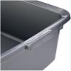 Addis 502813 Plastic Butler Large Rectangular Bowl, Metallic Silver, 12.5 Litre view 2