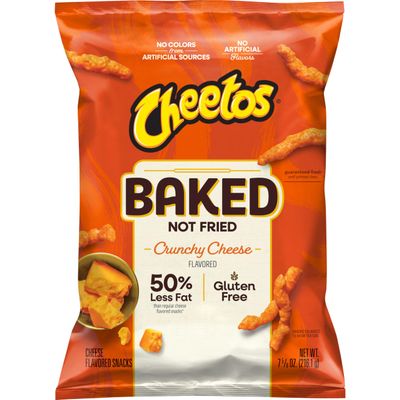 Cheetos Oven Baked Crunchy Cheese Flavored Snacks, 7.625 Ounce