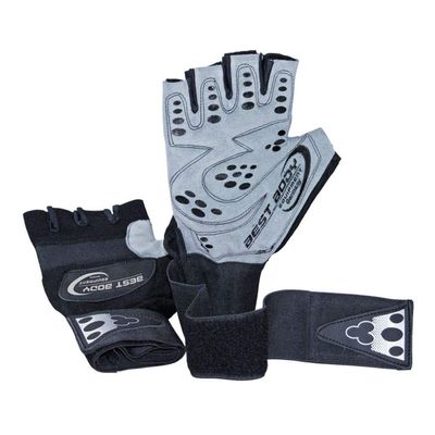 Best Body Nutrition Top Grip Gloves - Black, Medium