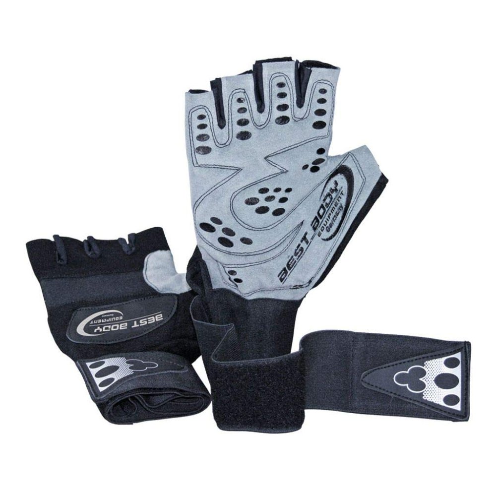 Best Body Nutrition Top Grip Gloves - Black, Medium
