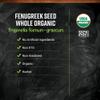 Frontier Natural Products, Organic Whole Fenugreek Seed, 16 oz (453 g) view 2