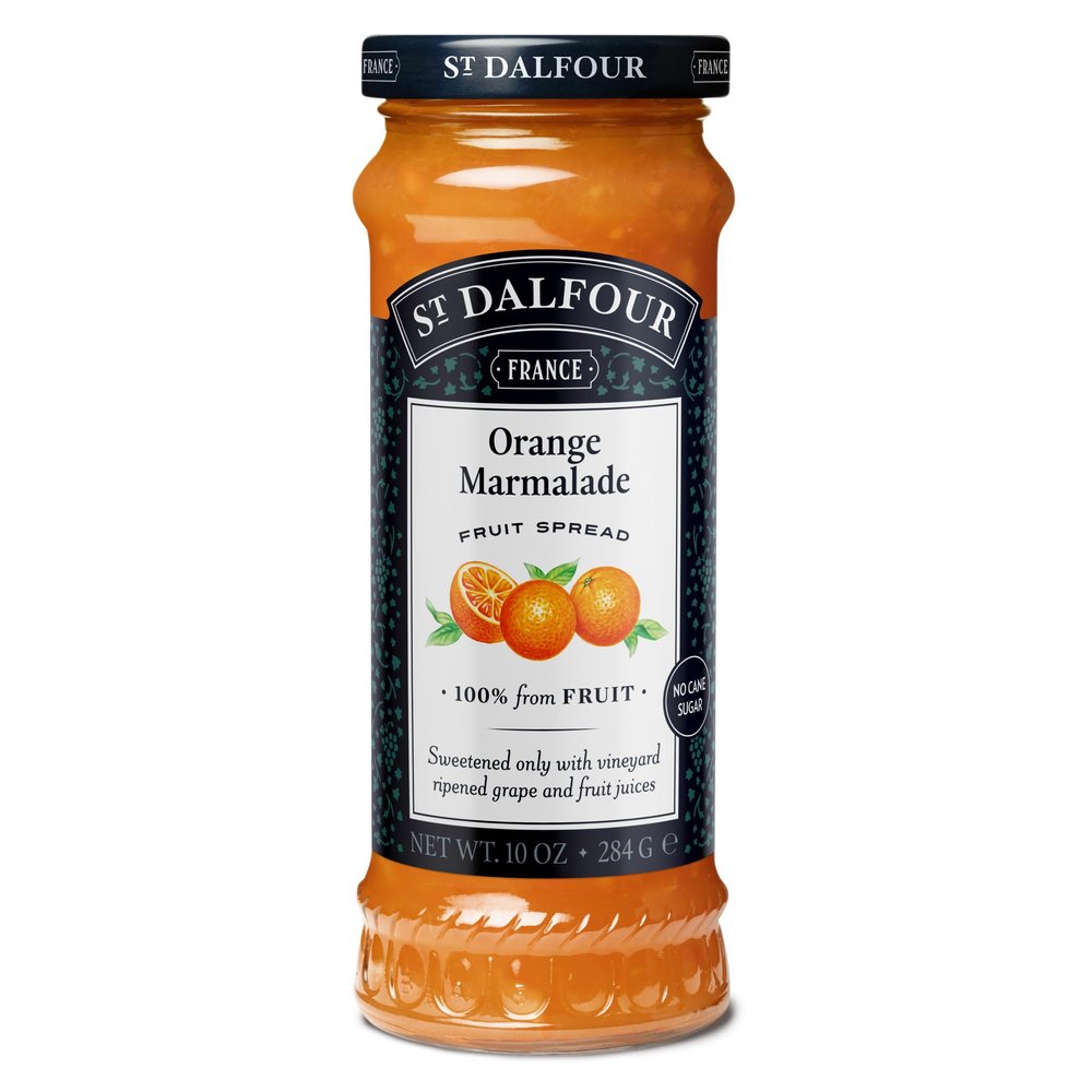 St. Dalfour Orange Marmalade Fruit Spread, 10 Ounce