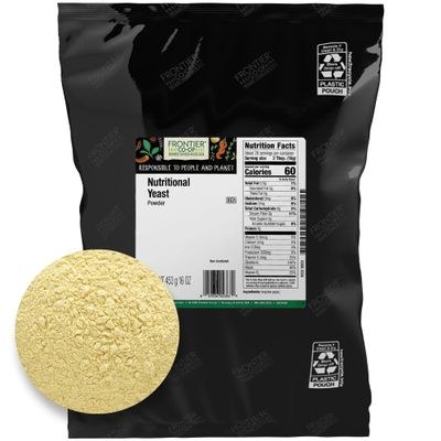 Frontier Natural Products, Powdered Nutritional Yeast, 16 oz (453 g)