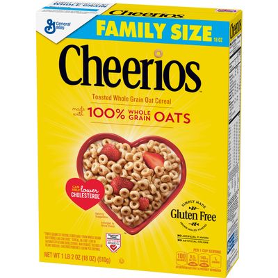 Cheerios Cereal, 18 Oz