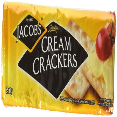 Jacobs Crackers Cream, 7.05 Ounce