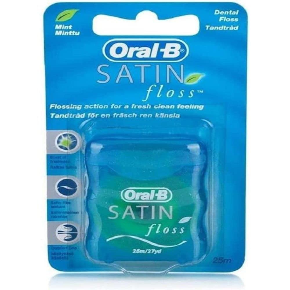 Oral B Mint Satin Floss, 25 m
