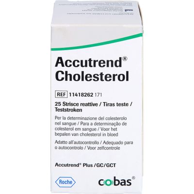 Accutrend Cholesterol Test Strips (x25)