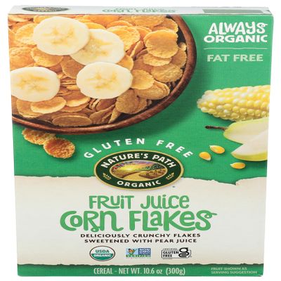 NATURES PATH CEREAL FLK CORN BOX ORG, 10.6 OZ