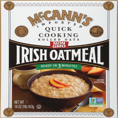 Quick Cooking, Rolled Oats, 16 oz (454 g) - McCann's Irish Oatmeal