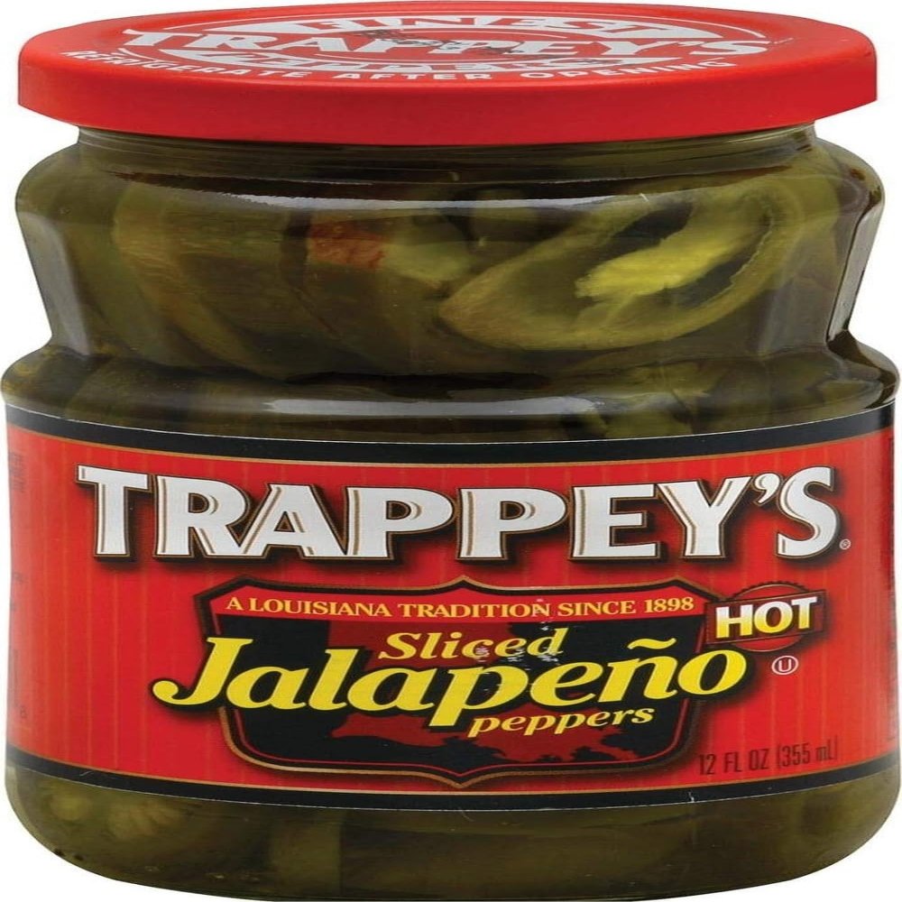 Trappeys Sliced Jalapeno Peppers, 12 oz
