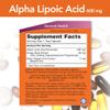 Now Foods Alpha Lipoic Acid 600mg, 60 caps (Pack of 2) view 2