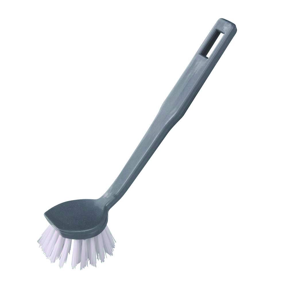Elliott Round Dishbrush, Pot Style Dish Brush Ideal for removing stuborn baked on products and can be refresh in the Dishwasher