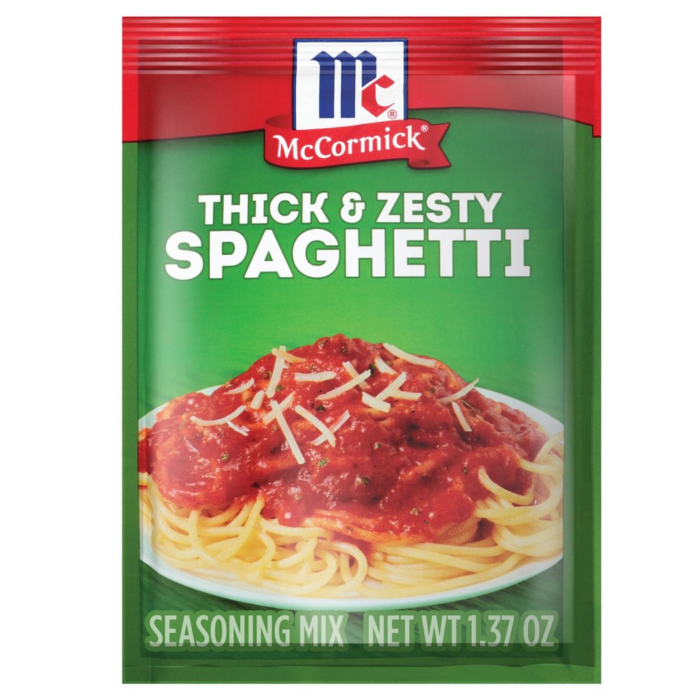 McCormick Thick & Zesty Spaghetti Sauce Mix 38g Sachet