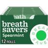 Breath Savers Mints, Spearmint, 0.75-Ounce Rolls (Pack Of 24) view 1