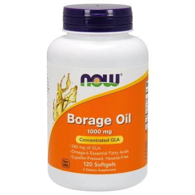 Borage Oil, 1000mg - 120 softgels