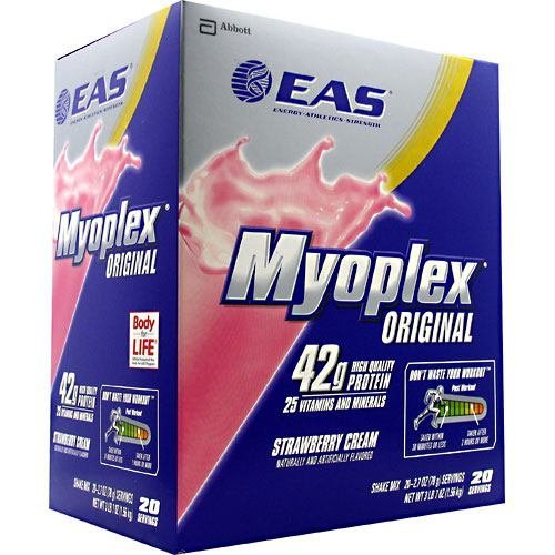 Eas Myoplex Original Nutrition Shake Strawberry Cream - 20 Servings