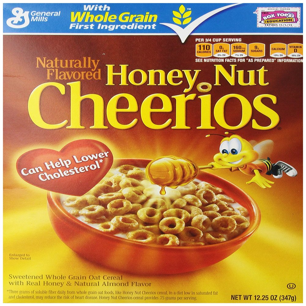 Honey Nut Cheerios 12.25oz (347g)