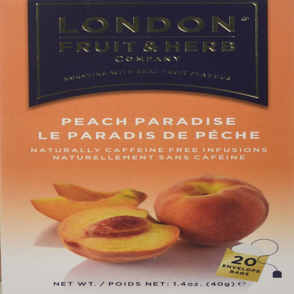 London Fruit and Herb Peach Paradise 20 Teabags (Pack of 6, Total 120 Teabags)