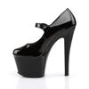 Pleaser SKY-387 Blk Pat/Blk UK 3 (EU 36) view 4