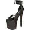 Pleaser XTREME-875 Blk Pat/Blk view 1