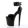 Pleaser XTREME-875 Blk Pat/Blk view 4