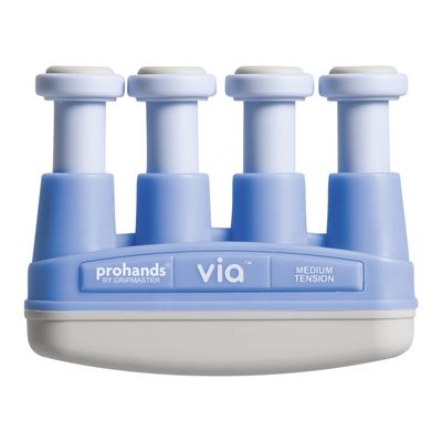 Via Medium Tension Hand & Finger Exerciser - Blue 6lb