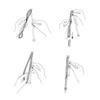 DMC GC001 StitchBow Floss Holder, 10-Pack view 3