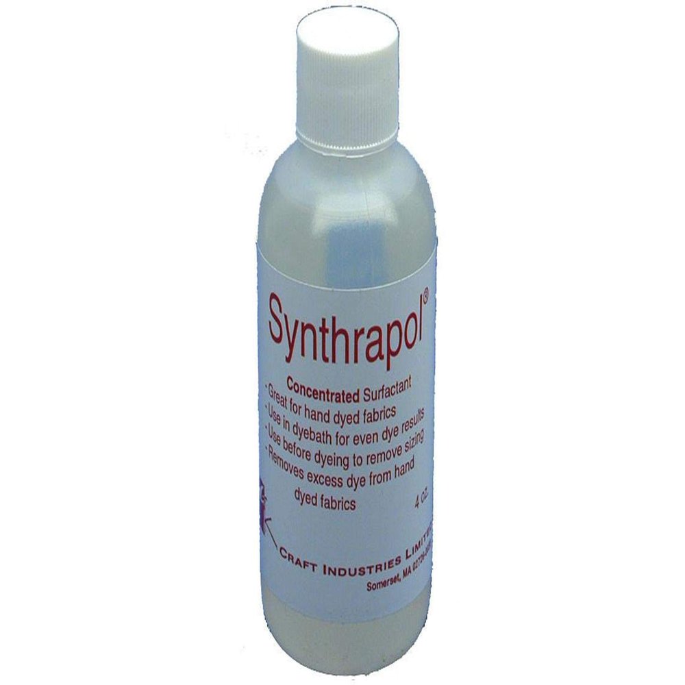 G & K Craft Synthrapol Sizing & Dye Remover, 4 Oz - Powder, For Fabric